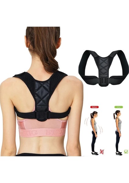 Duruş ve Omuz Destekli Ortopedik Korses, Sağlıklı Sırt ve Omuz Desteği