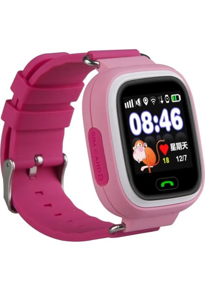 Pembe Renkli Çocuk Gps Akıllı Saat, Güvenle Takip ve Iletişim Sağlar modelleri