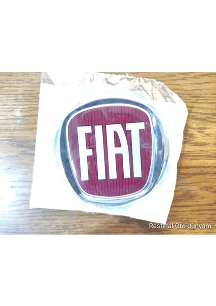 Fiat Linea (2007-2012, Makyajsız Kasa) 9.5cm Ön Panjur Arma Ithal Krom Kaplama Kenar Ön Epoksi 95MM