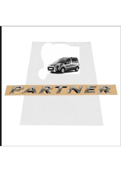 Peugeot Partner Tepee Bagaj Partner Yazısı 9678176180