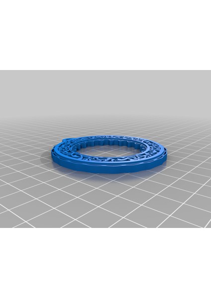 Halo Keychain - Savaşçı Rahibe (Sadece Plastik Aparattır!!!) 3D