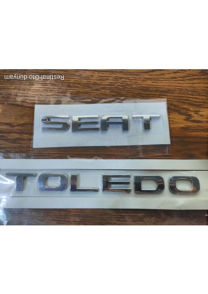 “seat Toledo 2013-2019 Bagaj Yazısı Uyumlu Krom Logo”