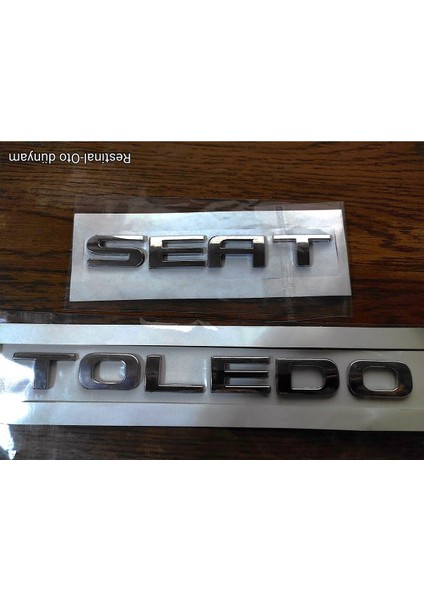 “seat Toledo 2013-2019 Bagaj Yazısı Uyumlu Krom Logo” modelleri