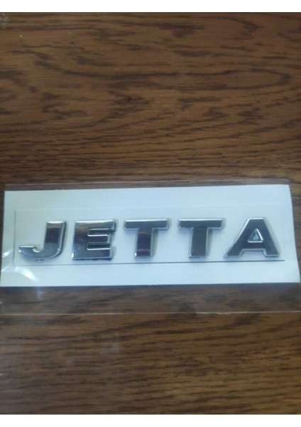 Volkswagen Jetta Bagaj Yazı Amblem Logo Jetta Bagaj Yazısı 2006- 2011 Uyumlu
