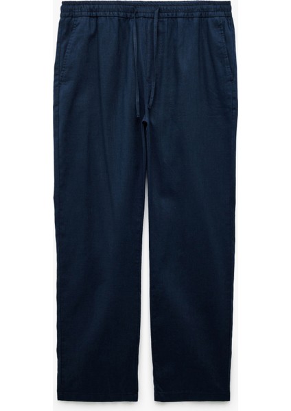 Yeni Sezon Cep Detaylı Regular Fit Beli Bağcıklı Pantolon