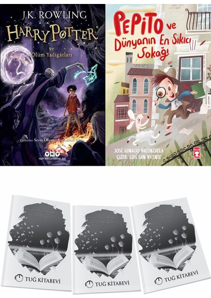 Harry Potter ve Ölüm Yadigârları ve Pepito ve Dünyanın En Sıkıcı Sokağı + Hediyeli