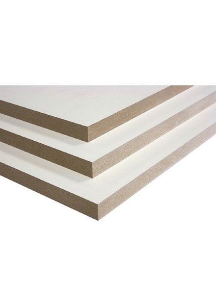 Beyaz Mdf Laminat Tabaka 14,8X21 Cm, 18 mm Kalınlık, Tek Parça