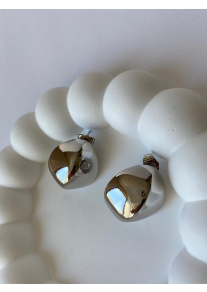 Xuping Elips Şerit Plaka Silver Küpe fiyatları