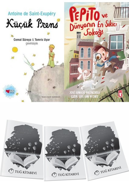Küçük Prens ve Pepito ve Dünyanın En Sıkıcı Sokağı + Hediyeli