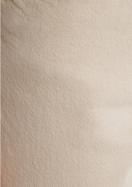 Martha Gold Premium Taşlı Krem Jean Pantolon 1010928-88600