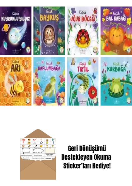 Gisela Bohórquez 8 Kitap Seti + Okuma Sticker'ları