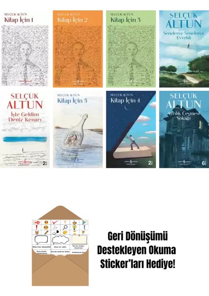 Selçuk Altun 8 Kitap Seti + Okuma Sticker'ları