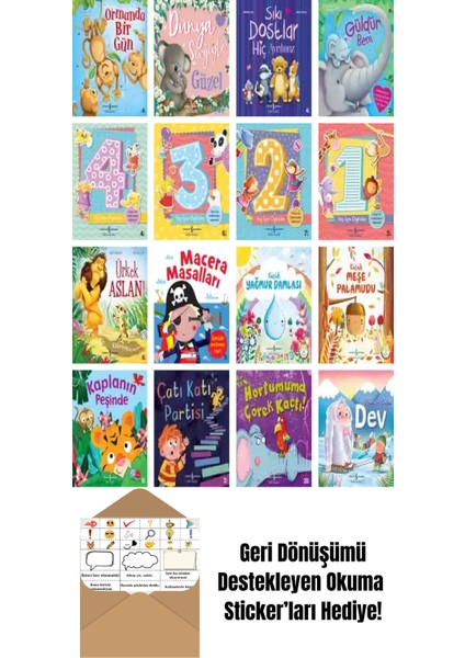 Melanie Joyce 16 Kitap Seti + Okuma Sticker'ları