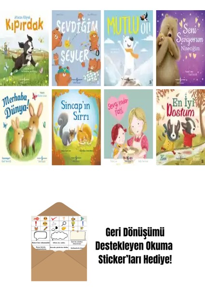 Susie Linn 8 Kitap Seti + Okuma Sticker'ları