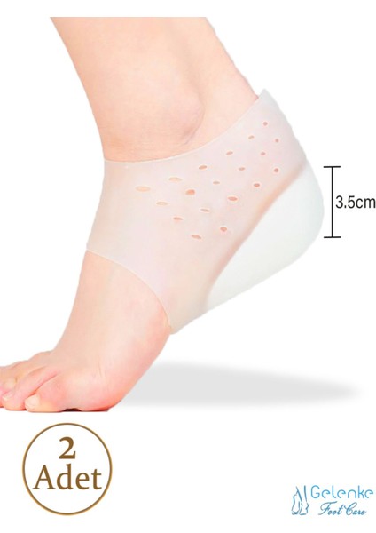 Şeffaf Gizli Topuk 3,5 cm Boy Uzatıcı Ayakkabı Tabanlığı
