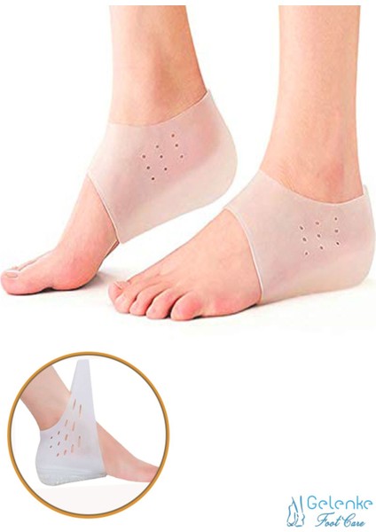 Şeffaf Gizli Topuk 3,5 cm Boy Uzatıcı Ayakkabı Tabanlığı