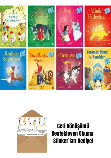 Stephen Cartwright 8 Kitap Seti + Okuma Sticker'ları