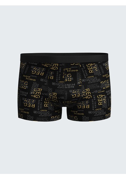 Yeni Sezon Standart Kalip Pamuklu Esnek Erkek Boxer 3'lu - S59353Z8