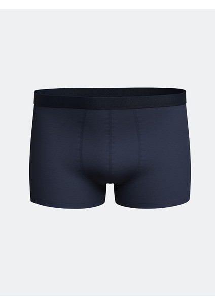 Yeni Sezon Rahat Kalip Pamuklu Esnek Erkek Boxer 3'lu - S42515Z8
