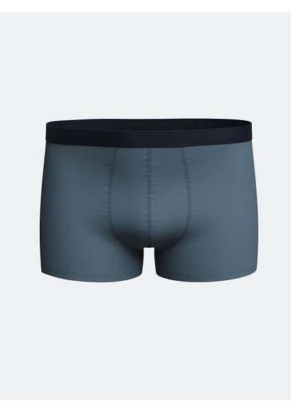 Yeni Sezon Rahat Kalip Pamuklu Esnek Erkek Boxer 3'lu - S42515Z8