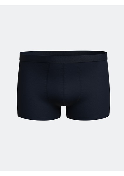 Yeni Sezon Rahat Kalip Pamuklu Esnek Erkek Boxer 3'lu - S42515Z8