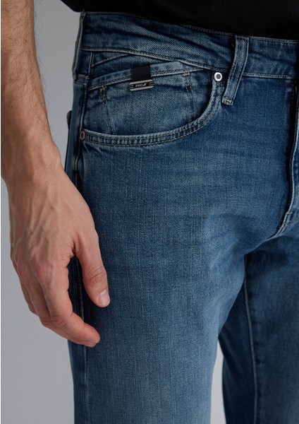 Jake Mavi Pro Indigo Puslu Comfort Jean Pantolon 0042289336