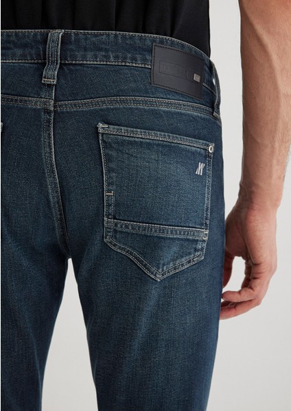 Jake Mavi Pro Koyu Puslu Comfort Jean Pantolon 0042289339