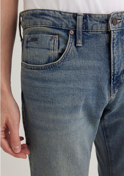 James Classic Denim Puslu İndigo Mavisi Jean Pantolon 0042489278
