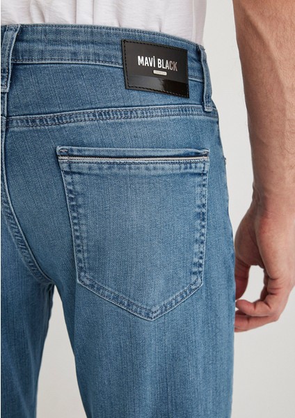 Martin Mavi Black Puslu Vintage Koyu Mavi Jean Pantolon 0037889348
