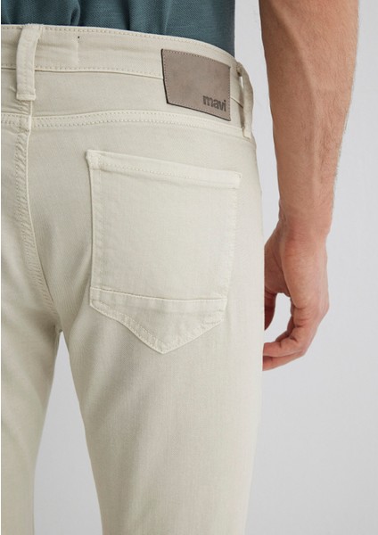 James Ekru Comfort Gabardin Pantolon 0042431024