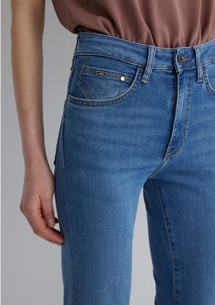 Kendra Gold Luxury Vintage Indigo Mavisi Jean Pantolon 1074689169