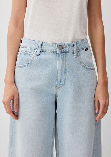 Siena Iconic Puslu Açık Mavi Jean Pantolon 1010763-89244