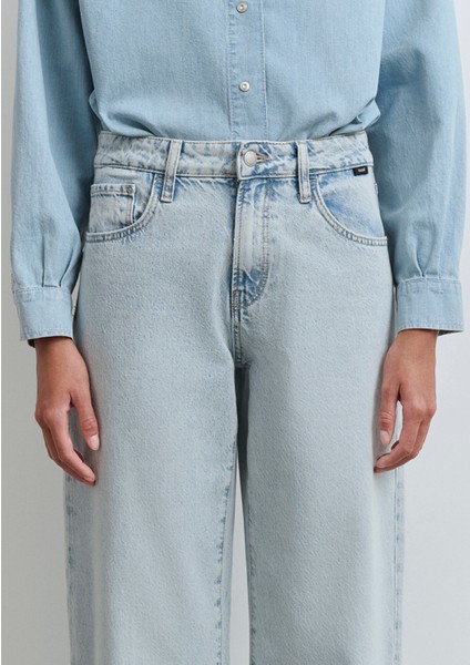 Leila Mavi Premium Buz Mavi Jean Pantolon 1010600-89581
