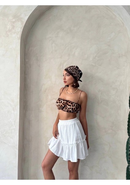 Çingene Keten Etek Beyaz S24808 modelleri