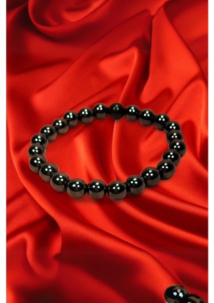 Hematit Doğal Taş Bileklik Kutulu fiyatları