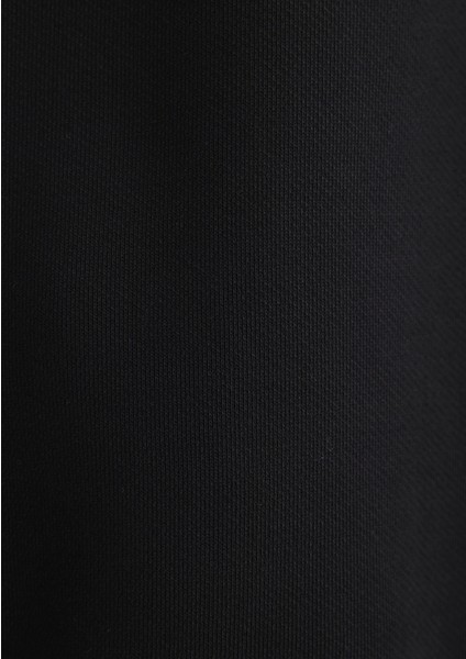 Bisiklet Yaka Siyah Basic Sweatshirt 0S10348-900