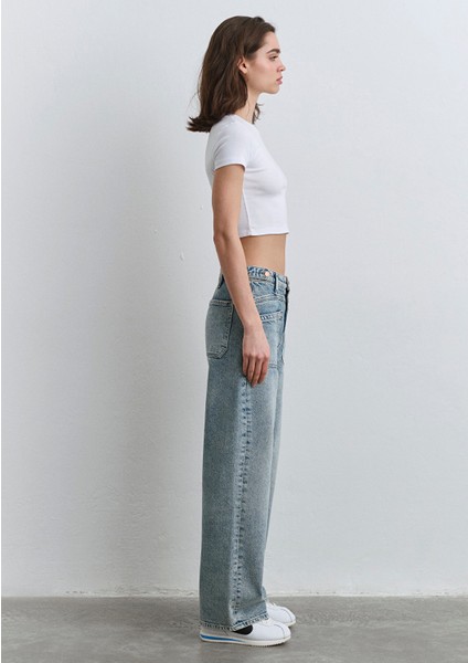Margot 90LAR Vintage Açık Mavi Jean Pantolon 1010936-89258