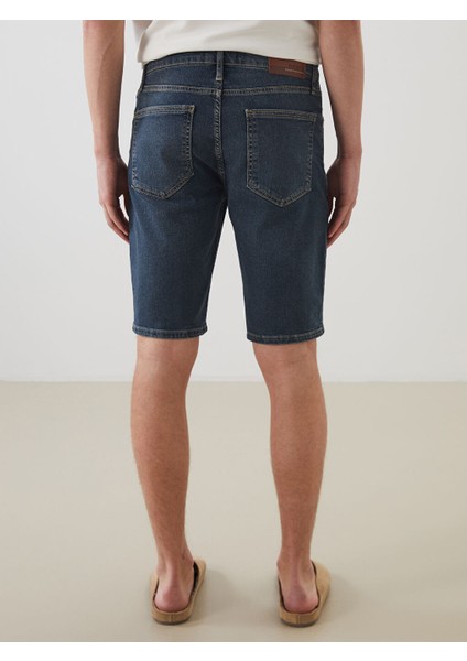 Yeni Sezon Standart Kalip Erkek Jean Sort - S5K975Z8 fırsatları