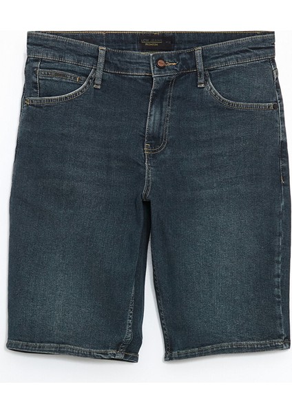 Yeni Sezon Standart Kalip Erkek Jean Sort - S5K975Z8 indirimleri