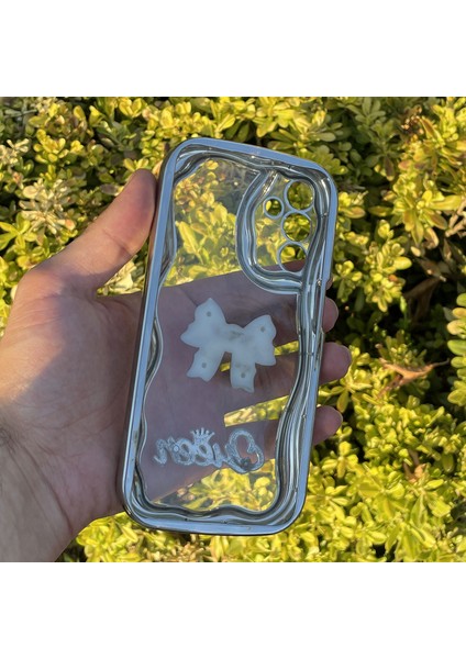 Samsung Galaxy A05S Kılıf Gümüş Taşlı Darbe Önleyici Silikon Kapak fiyatları