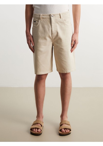 Yeni Sezon Standart Kalip Gabardin Erkek Sort - S5OO22Z8