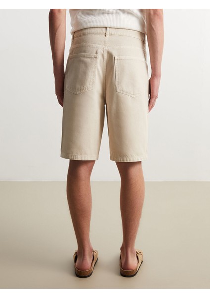 Yeni Sezon Standart Kalip Gabardin Erkek Sort - S5OO22Z8