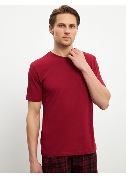 Yeni Sezon Standart Kalip Erkek Sortlu Pijama Takimi - S55542Z8