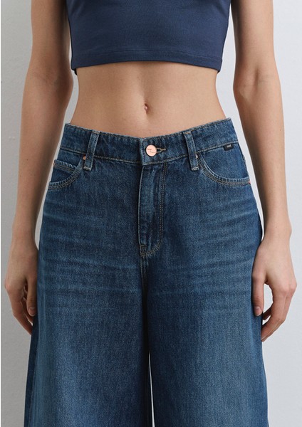 Mimi Iconic Koyu Mavi Jean Pantolon 1012615-90363