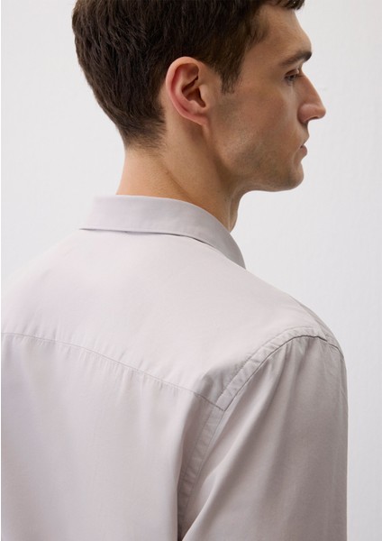 Tencel Tm Gri Gömlek 0211573-70074