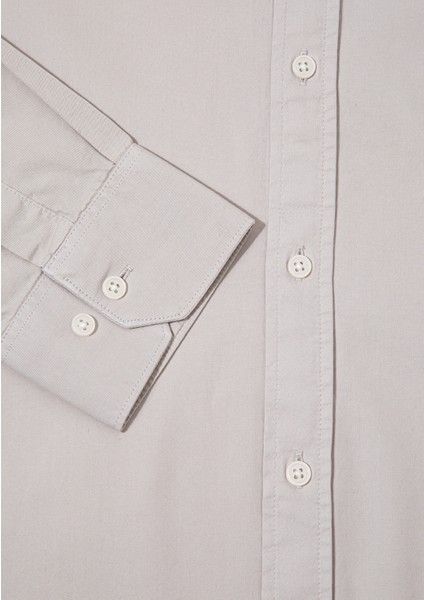 Tencel Tm Gri Gömlek 0211573-70074
