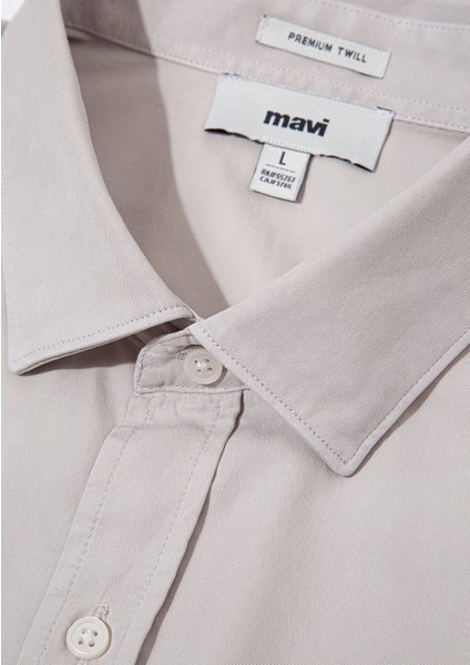 Tencel Tm Gri Gömlek 0211573-70074