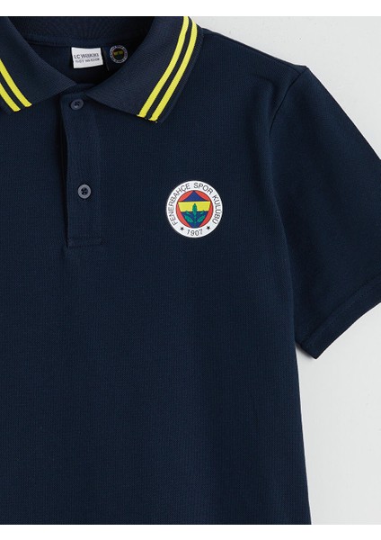 Yeni Sezon Polo Yaka Fenerbahce Baskili Erkek Cocuk Tisort - S5QH87Z4 modelleri