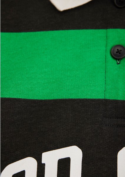Peanuts Baskılı Siyah Sweatshirt 1S10342-89943