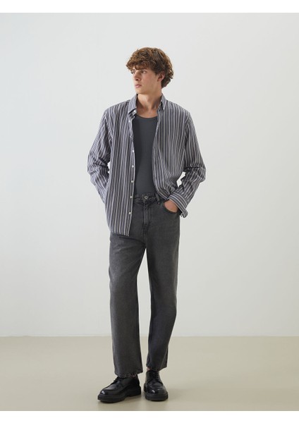 Yeni Sezon Baggy Fit Erkek Jean Pantolon - S5R167Z8 fiyatları
